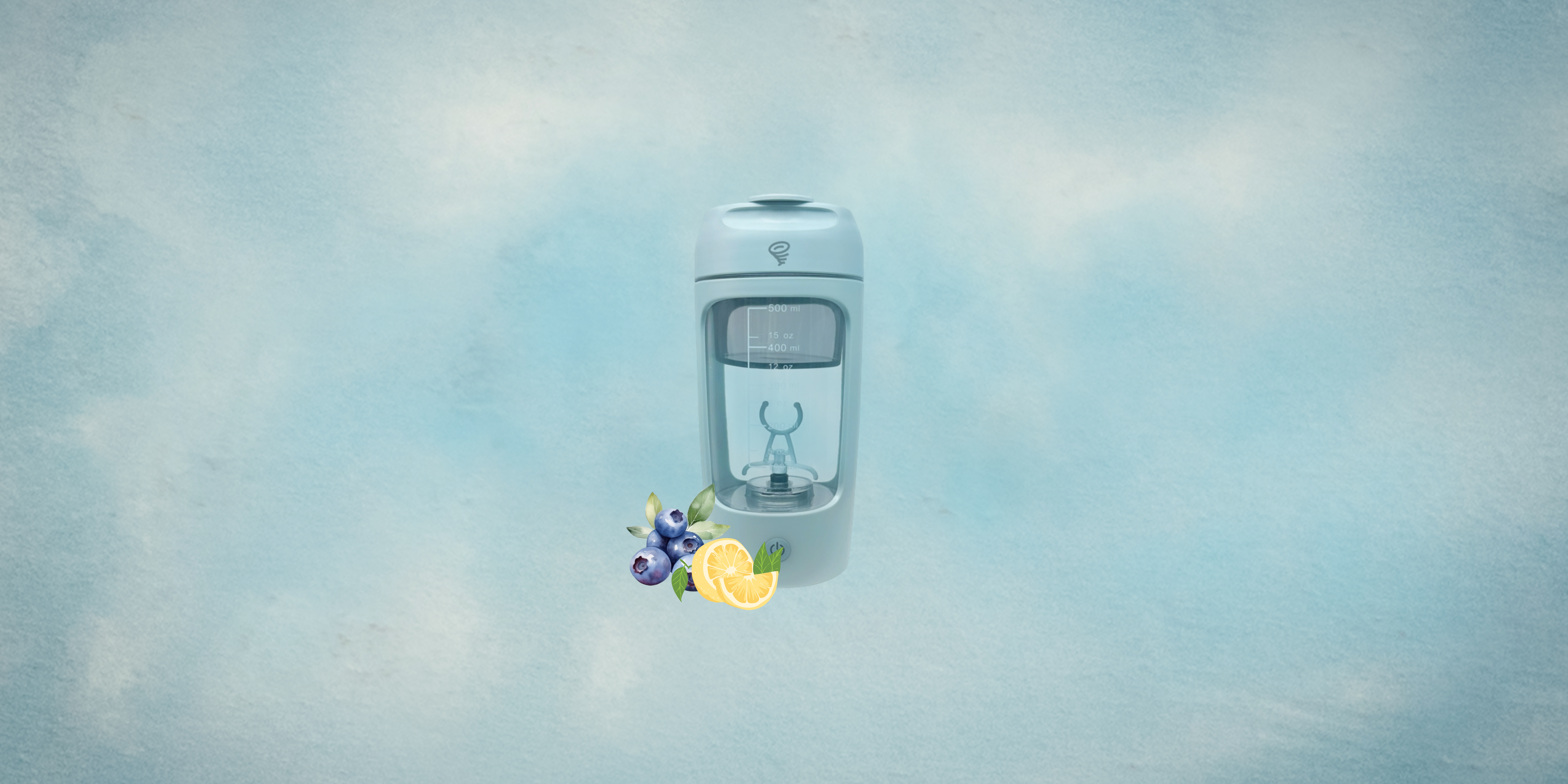 Tornado: Elektrische Shaker Oceaanblauw